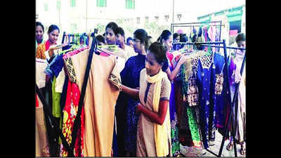 NGO sets up used clothing stall for the underprivileged