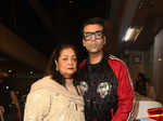 Hiroo Johar and Karan Johar