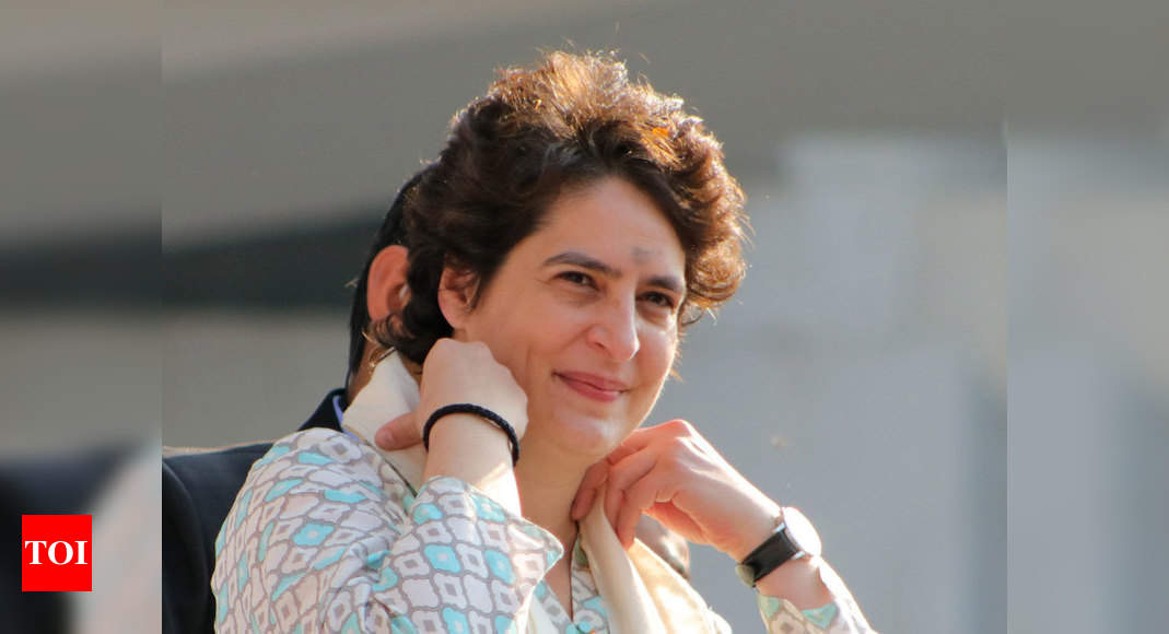 Priyanka Gandhi Gets Cracking After Political Debut In Up India News Times Of India 4228