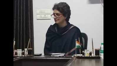 Priyanka Gandhi's first party meet in UP lasted 16 hours
