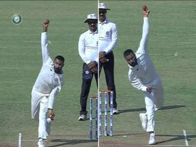 Ambidextrous spinner Akshay Karnewar continues to shock and impress in Irani Cup