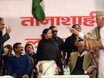 Opposition leaders show unity at mega rally in Delhi