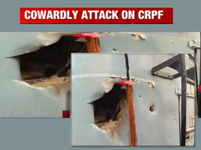 J&K: CRPF convoy attacked in Awantipora, jawans martyred