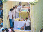 Sridevi's funeral pictures