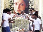 Sridevi's funeral pictures