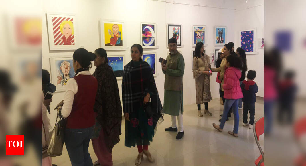 A children's art exhibition in Jaipur | Events Movie News - Times of India