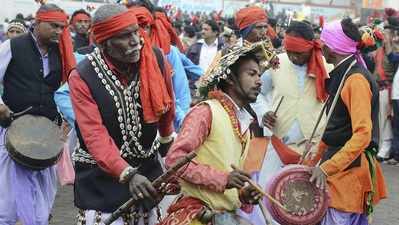 Raipurians get a glimpse of Odisha’s folk performance Gana-baja