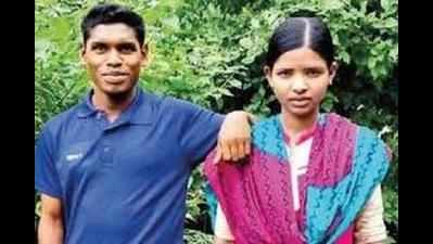 First Valentine's Day in freedom for ex-Maoist couple who met, fell in love and married in forest