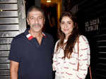 Bhavna Pandey and Chunky Pandey 