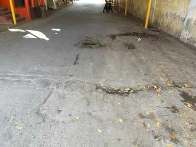 Poor quality & incomplete repairing of Mosque Road