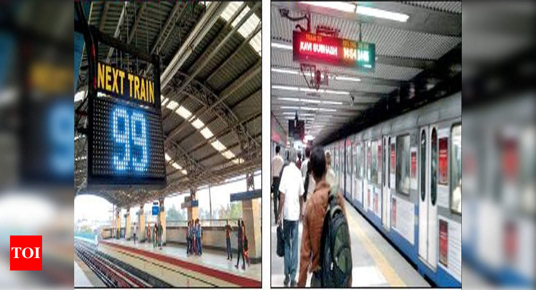 metro-timetable-to-remain-but-boards-to-display-dynamic-eta-kolkata