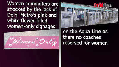 ‘Where is the women-only coach in Aqua Line Metro?’ ask commuters