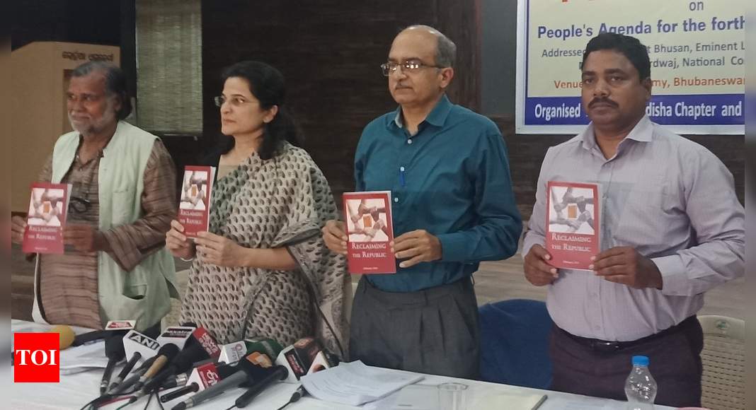 Odisha Prashant Bhushan Appeals Political Parties To Take Note Of