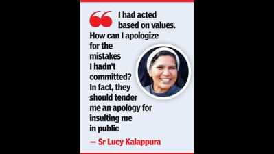 Rectify errors, else face ouster: Church to Sr Lucy