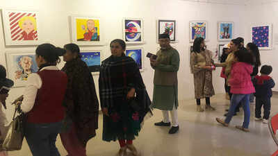A children's art exhibition in Jaipur | Events Movie News - Times of India
