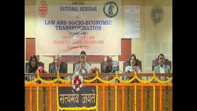 National seminar on Law and Socio-economic transformation