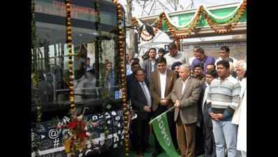 Gurugaman: MP flags off 3rd route with 10 buses