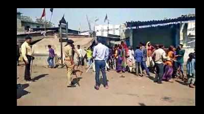 Two groups clash in Udhna after tiff over cricket match