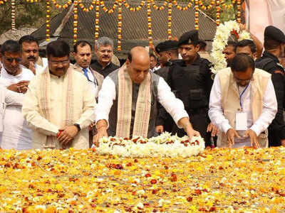 Morale of armed forces high: Rajnath Singh