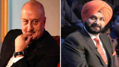 Anupam Kher lashes out at Navjot Singh Sidhu, calls his comments 'rubbish'