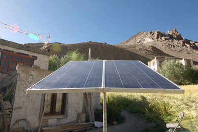 Image result for despite concerns, ladakh solar plan attracts 50 cos