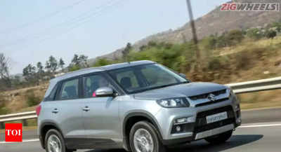 Maruti Suzuki Vitara Brezza Sales Touch 4-lakh Units Mark - Times Of India