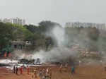 One pilot dead as 2 jets crash in Bengaluru
