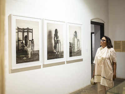 Filmmaker Mira Nair Visits Kochi Muziris Biennale 