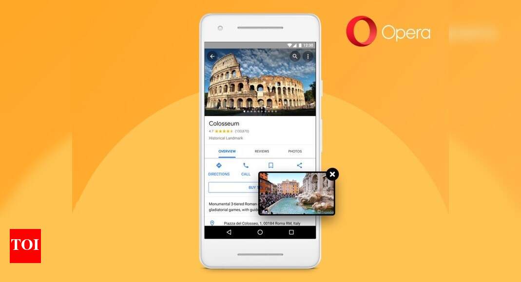 Opera Browser: ‘Opera for Android 50’ launched - Times of India