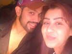 Jasleen Matharu and Shivashish Mishra's pictures