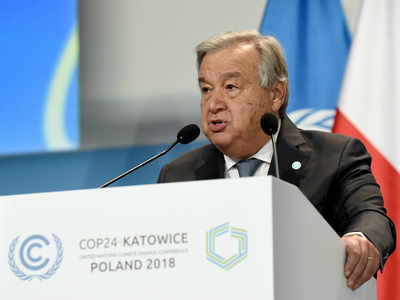 UN chief asks India, Pakistan to exercise 'maximum restraint' and take steps to defuse tension
