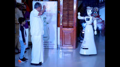 Watch: Kerala inducts the country's first ever robot cop into service