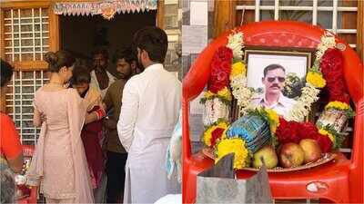 Pulwama terror attack: Actress Lovey Sasan meets family of deceased CPRF jawan