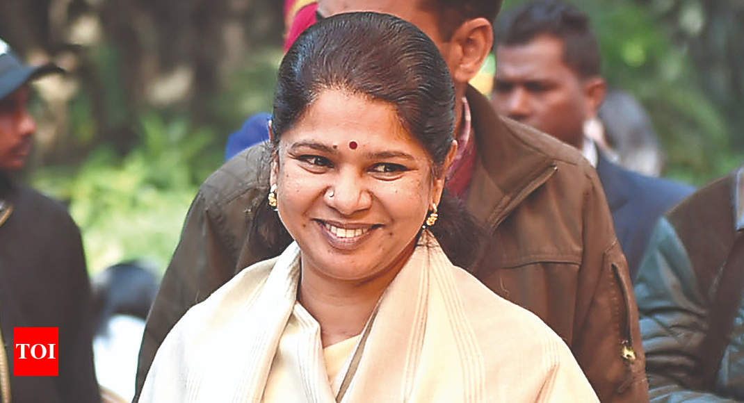 How Kanimozhi Made DMK Congress Poll Talks A Smooth Affair Chennai News Times Of India