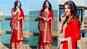 Aishwarya Rai Bachchan paints Doha red, looks ethereal in an ethnic scarlet number