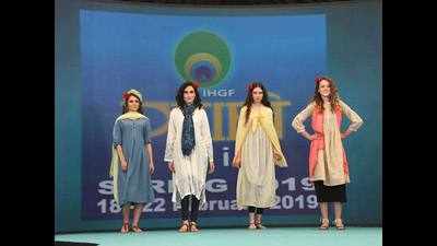 Day 2 of Trade Fair: Fashion show showcases items at display