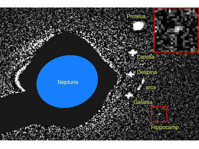 Tiny Neptune moon may be result of cosmic collision
