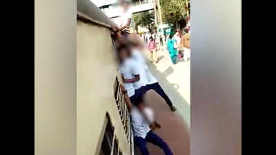 Chennai: Students perform dangerous stunts on board train, video goes viral