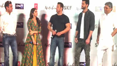 Notebook: Salman Khan launches trailer of Zaheer Iqbal and Pranutan Bahl starrer