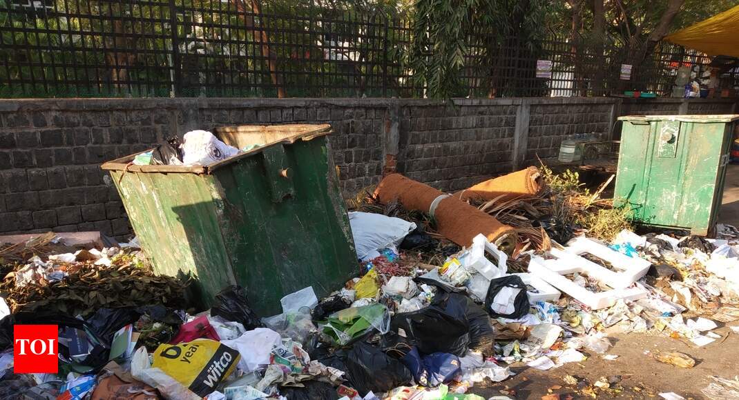 Garbage collection poor in Besant Nagar Times of India