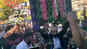 Actor Sathish Ninasam celebrates the release of his film Chambal