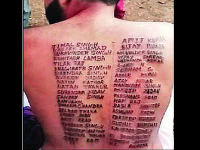 Achievement City tattoo artist creates a niche for himself designs tattoos  for celebrities  buzzingchandigarh