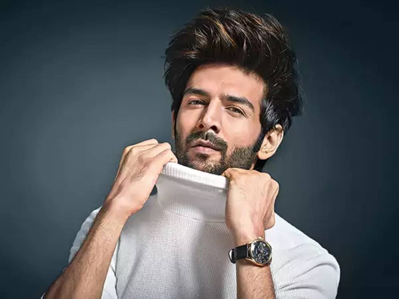 Kartik Aaryan joins the list of trendsetters in Bollywood with his hairstyle  | Hindi Movie News - Times of India