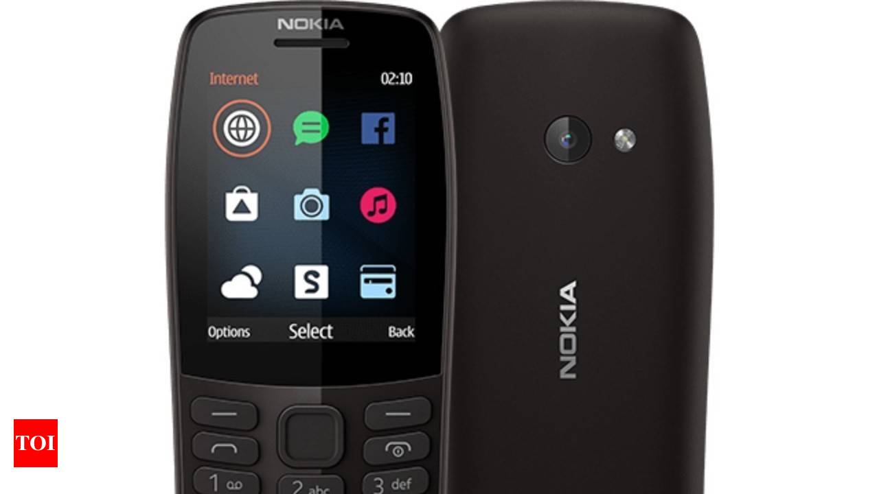 Nokia 210 Launched: HMD Global launches its most affordable Nokia feature  phone, Nokia 210 - Times of India