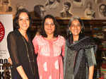 Theatre artists Ratna Pathak Shah, Puja Sarup and Sheena Khalid attend 'Let`s Talk Theatre' 