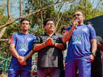 Mohammad Kaif, Ashoke Pandit and Virender Sehwag