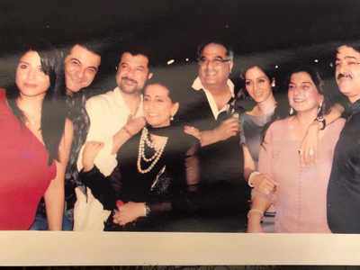 Sridevi's Brother-In-Law Sanjay Kapoor shares an old family picture ...