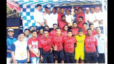 Asagaon football club takes away the trophy at state level football tournament