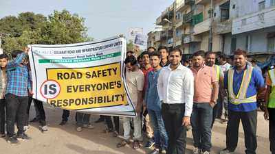 Rally organized to inform about road safety