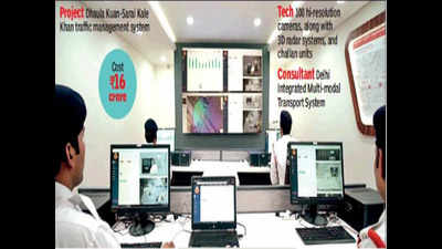 Technology to detect traffic breach goes live on South Delhi stretch